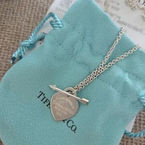 Tiffany & Co. Silver Heart Necklace
